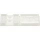 Panduit Cable Tie Mounts - Adhesive Backed - Natural - 500 Pack - Nylon 6.6 - TAA Compliance ABMS-A-D