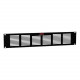 APC - Rack panel - black - 2U - for NetShelter AV Enclosure ACAC40001
