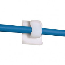 Panduit Wire Clips - Adhesive Backed - Natural - 1000 Pack - Nylon 6.6 - TAA Compliance ACC19-A-M