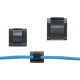 Panduit Cord Clip - Black - 500 Pack - Nylon 6.6 - TAA Compliance ACC62-AT-D0