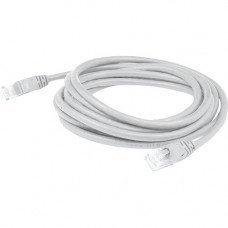 AddOn Cat.6 Patch Network Cable - 6" Category 6 Network Cable for Network Device, Patch Panel, Hub, Switch, Media Converter, Router - First End: 1 x RJ-45 Male Network - Second End: 1 x RJ-45 Male Network - Patch Cable - 24 AWG - White - 1 ADD-0-5FSL