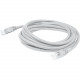 AddOn Cat.6a UTP Patch Network Cable - 10 ft Category 6a Network Cable for Network Device - First End: 1 x RJ-45 Male Network - Second End: 1 x RJ-45 Male Network - Patch Cable - 24 AWG - White - 1 ADD-10FCAT6A-WE