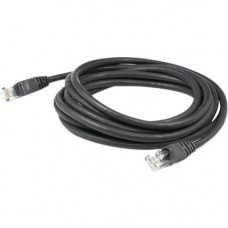 AddOn 14ft RJ-45 (Male) to RJ-45 (Male) Straight Black Cat6 UTP PVC Copper Patch Cable - 14 ft Category 6 Network Cable for Network Device - First End: 1 x RJ-45 Male Network - Second End: 1 x RJ-45 Male Network - Patch Cable - 24 AWG - Black - 1 ADD-14FC