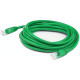 AddOn Cat.6a UTP Patch Network Cable - 14 ft Category 6a Network Cable for Network Device - First End: 1 x RJ-45 Male Network - Second End: 1 x RJ-45 Male Network - Patch Cable - 24 AWG - Green ADD-14FCAT6A-GN