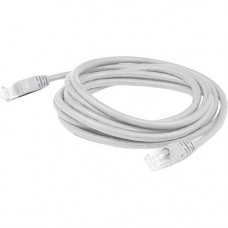 AddOn Cat.6a UTP Patch Network Cable - 15 ft Category 6a Network Cable for Network Device - First End: 1 x RJ-45 Male Network - Second End: 1 x RJ-45 Male Network - Patch Cable - 24 AWG - White - 1 ADD-15FCAT6A-WE