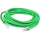 AddOn Cat.6 Network Cable - 11.81" Category 6 Network Cable for Patch Panel, Hub, Switch, Media Converter, Router, Network Device - First End: 1 x RJ-45 Male Network - Second End: 1 x RJ-45 Male Network - Patch Cable - Shielding - Green - 1 Pack ADD-