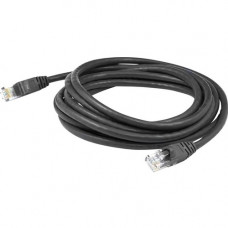 AddOn 200ft RJ-45 (Male) to RJ-45 (Male) Black Cat6A UTP PVC Copper Patch Cable - 200 ft Category 6a Network Cable for Patch Panel, Hub, Switch, Media Converter, Router, Network Device - First End: 1 x RJ-45 Male Network - Second End: 1 x RJ-45 Male Netwo