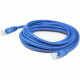 AddOn 20ft RJ-45 (Male) to RJ-45 (Male) Blue Cat5e STP PVC Copper Patch Cable - 20 ft Category 5e Network Cable for Patch Panel, Hub, Switch, Media Converter, Router, Network Device - First End: 1 x RJ-45 Male Network - Second End: 1 x RJ-45 Male Network 