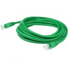 AddOn 3ft RJ-45 (Male) to RJ-45 (Male) Straight Green Cat5e UTP PVC Copper Patch Cable - 2.99 ft Category 5e Network Cable for Network Device - First End: 1 x RJ-45 Male Network - Second End: 1 x RJ-45 Male Network - Patch Cable - Green - 1 Pack ADD-3FCAT