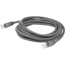 AddOn Cat.5e UTP Patch Network Cable - 25 ft Category 5e Network Cable for Network Device - First End: 1 x RJ-45 Male Network - Second End: 1 x RJ-45 Male Network - Patch Cable - 24 AWG - Gray - 1 ADD-25FCAT5E-GY