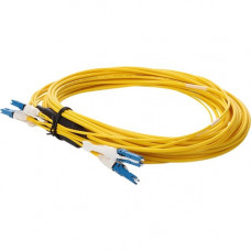 AddOn Fiber Optic Duplex Patch Network Cable - 13.12 ft Fiber Optic Network Cable for Network Device, Transceiver - First End: 2 x CS Male Network - Second End: 2 x CS Male Network - Patch Cable - OFNR, Riser - 9/125 &micro;m - Yellow - 1 ADD-2CS-2CS-