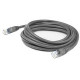 AddOn 7ft RJ-45 (Male) to RJ-45 (Male) Gray Cat6 Straight UTP PVC Copper Patch Cable - 7 ft Category 6 Network Cable for Patch Panel, Hub, Switch, Media Converter, Router, Network Device - First End: 1 x RJ-45 Male Network - Second End: 1 x RJ-45 Male Net