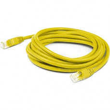 AddOn Cat.6 UTP Patch Network Cable - 30 ft Category 6 Network Cable for Network Device - First End: 1 x RJ-45 Male Network - Second End: 1 x RJ-45 Male Network - Patch Cable - 24 AWG - Yellow - 1 ADD-30FSLCAT6-YW