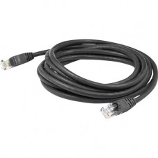 AddOn 3ft RJ-45 (Male) to RJ-45 (Male) Black Cat6 STP PVC Copper Patch Cable - 3 ft Category 6 Network Cable for Patch Panel, Hub, Switch, Media Converter, Router, Network Device - First End: 1 x RJ-45 Male Network - Second End: 1 x RJ-45 Male Network - P