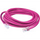 AddOn Cat.6 UTP Patch Network Cable - 3 ft Category 6 Network Cable for Patch Panel, Hub, Switch, Media Converter, Router, Network Device - First End: 1 x RJ-45 Male Network - Second End: 1 x RJ-45 Male Network - Patch Cable - 24 AWG - Pink - 1 ADD-3FCAT6