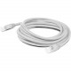 AddOn Cat.6 UTP Patch Network Cable - 4 ft Category 6 Network Cable for Network Device - First End: 1 x RJ-45 Male Network - Second End: 1 x RJ-45 Male Network - Patch Cable - 24 AWG - White - 1 ADD-4FSLCAT6-WE