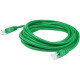 AddOn 5ft RJ-45 (Male) to RJ-45 (Male) Straight Green Cat5e UTP PVC Copper Patch Cable - 4.99 ft Category 5e Network Cable for Network Device - First End: 1 x RJ-45 Male Network - Second End: 1 x RJ-45 Male Network - Patch Cable - Green - 1 Pack ADD-5FCAT