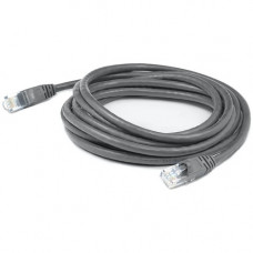 AddOn Cat.6 STP Patch Network Cable - 5 ft Category 6 Network Cable for Network Device - First End: 1 x RJ-45 Male Network - Second End: 1 x RJ-45 Male Network - Patch Cable - Shielding - 24 AWG - Gray - 1 ADD-5FCAT6S-GY