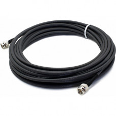 AddOn 32.8ft BNC (Male) to BNC (Male) Black Coaxial Simplex Plenum-Rated Copper Patch Cable - 100% compatible and guaranteed to work - TAA Compliance ADD-734D1-BNC-10M