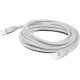 AddOn Cat.6 STP Patch Network Cable - 7 ft Category 6 Network Cable for Network Device - First End: 1 x RJ-45 Male Network - Second End: 1 x RJ-45 Male Network - Patch Cable - Shielding - 24 AWG - White - 1 ADD-7FCAT6S-WE