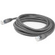 AddOn Cat. 6 UTP Network Cable - 7.87" Category 6 Network Cable for Patch Panel, Hub, Switch, Media Converter, Router, Network Device - First End: 1 x RJ-45 Male Network - Second End: 1 x RJ-45 Male Network - Patch Cable - Gray - 1 Pack ADD-8INCAT6-G