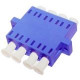 AddOn LC Female to LC Female SMF Quad Fiber Optic Adapter - 100% compatible and guaranteed to work - TAA Compliance ADD-ADPT-LCFLCF-SMQ
