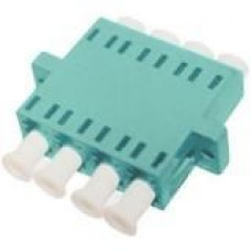 AddOn LC Female to LC Female MMF OM3 Quad Fiber Optic Adapter - 100% compatible and guaranteed to work - TAA Compliance ADD-ADPT-LCFLCF3-MQ