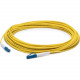 AddOn 2m ALC (Male) to LC (Male) Yellow OS1 Duplex OFNR (Riser-Rated) Fiber Patch Cable - 100% compatible and guaranteed to work ADD-ALC-LC-2M9SMF