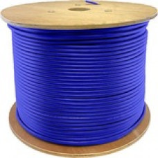 AddOn 1000ft Non-Terminated Blue Cat6A STP Plenum-Rated Copper Patch Cable - 1000 ft Category 6a Network Cable for Network Device - Bare Wire - Bare Wire - 10 Gbit/s - Patch Cable - Shielding - Plenum - 24 AWG - Blue - 1 ADD-CAT6A1KSP-BE