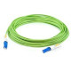 AddOn Fiber Optic Duplex Patch Network Cable - 19.70 ft Fiber Optic Network Cable for Network Device - First End: 2 x CS Male Network - Second End: 2 x CS Male Network - Patch Cable - OFNR - 50 &micro;m - Lime Green - 1 Pack ADD-CS-CS-6M5OM5