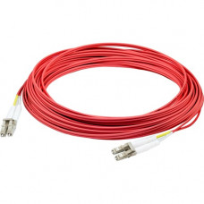 AddOn 10m LC (Male) to LC (Male) Red OM1 Duplex Fiber OFNR (Riser-Rated) Patch Cable - 32.81 ft Fiber Optic Network Cable for Network Device, Transceiver - First End: 2 x LC Male Network - Second End: 2 x LC Male Network - 10 Gbit/s - Patch Cable - OFNR, 