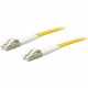 AddOn 3m LC (Male) to LC (Male) Yellow OS1 Duplex Fiber OFNR (Riser-Rated) Patch Cable - 100% compatible and guaranteed to work - TAA Compliance ADD-LC-LC-3M9SMF