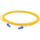 AddOn 10m LC (Male) to LC (Male) Yellow OS1 Simplex Fiber OFNR (Riser-Rated) Patch Cable - 100% compatible and guaranteed to work - TAA Compliance ADD-LC-LC-10MS9SMF