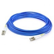 AddOn Fiber Optic Duplex Patch Network Cable - 180.45 ft Fiber Optic Network Cable for Transceiver, Network Device - First End: 2 x LC Male Network - Second End: 2 x LC Male Network - Patch Cable - OFNR - 50/125 &micro;m - Aqua - 1 Pack ADD-LC-LC-55M5