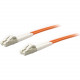 AddOn 1m LC (Male) to LC (Male) Orange OM1 Duplex Fiber OFNR (Riser-Rated) Patch Cable - 100% compatible and guaranteed to work - TAA Compliance ADD-LC-LC-1M6MMF