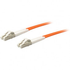 AddOn 2m LC (Male) to LC (Male) Orange OM1 Duplex Fiber OFNR (Riser-Rated) Patch Cable - 100% compatible and guaranteed to work - TAA Compliance ADD-LC-LC-2M6MMF