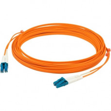 AddOn 30m LC (Male) to LC (Male) Orange OM4 Duplex Plenum-Rated Fiber Patch Cable - 98.43 ft Fiber Optic Network Cable for Network Device, Transceiver - First End: 2 x LC/PC Male Network - Second End: 2 x LC/PC Male Network - 100 Gbit/s - Patch Cable - Pl