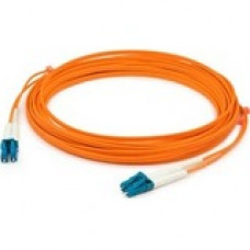 AddOn 3m LC (Male) to LC (Male) Orange OM4 Duplex Fiber OFNR (Riser-Rated) Patch Cable - 9.84 ft Fiber Optic Network Cable for Transceiver, Network Device - First End: 2 x LC Male Network - Second End: 2 x LC Male Network - Patch Cable - Orange - 1 Pack A