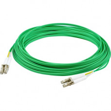 AddOn 3m LC (Male) to LC (Male) Green OS2 Duplex Fiber OFNR (Riser-Rated) Patch Cable - 9.84 ft Fiber Optic Network Cable for Network Device, Transceiver - First End: 2 x LC/UPC Male Network - Second End: 2 x LC/UPC Male Network - Patch Cable - OFNR, Rise
