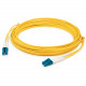 AddOn Fiber Optic Duplex Patch Network Cable - 19.69 ft Fiber Optic Network Cable for Transceiver, Network Device - First End: 2 x LC Male Network - Second End: 2 x LC Male Network - Patch Cable - LSZH, OFNR - 9/125 &micro;m - Yellow - 1 ADD-LC-LC-6M9