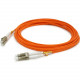 AddOn 6m LC (Male) to LC (Male) Orange OM2 Duplex Fiber OFNR (Riser-Rated) Patch Cable - 100% compatible and guaranteed to work ADD-LC-LC-6M5OM2