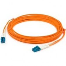 AddOn 6m LC (Male) to LC (Male) Orange OM4 Duplex Fiber OFNR (Riser-Rated) Patch Cable - 19.69 ft Fiber Optic Network Cable for Network Device - First End: 2 x LC Male Network - Second End: 2 x LC Male Network - Patch Cable - 50/125 &micro;m - Orange 