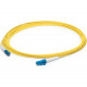 AddOn 93m LC (Male) to LC (Male) Straight Yellow OS2 Simplex Plenum Fiber Patch Cable - 305.12 ft Fiber Optic Network Cable for Network Device - First End: 1 x LC Male Network - Second End: 1 x LC Male Network - Patch Cable - Plenum - 9/125 &micro;m -