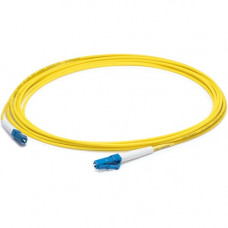 AddOn Fiber Optic Simplex Patch Network Cable - 186.96 ft Fiber Optic Network Cable for Transceiver, Network Device - First End: 1 x LC Male Network - Second End: 1 x LC Male Network - Patch Cable - LSZH, OFNR - 9/125 &micro;m - Yellow - 1 Pack ADD-LC