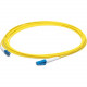 AddOn Fiber Optic Simplex Patch Network Cable - 114.83 ft Fiber Optic Network Cable for Transceiver, Network Device - First End: 1 x LC Male Network - Second End: 1 x LC Male Network - Patch Cable - LSZH, OFNR - 9/125 &micro;m - Yellow - 1 ADD-LC-LC-3