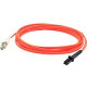 AddOn 2m LC (Male) to MT-RJ (Male) Orange OM1 Duplex Fiber OFNR (Riser-Rated) Patch Cable - 100% compatible and guaranteed to work ADD-LC-MT-2M6MMF