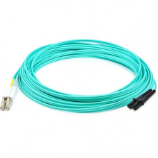 AddOn Fiber Optic Duplex Network Cable - 9.80 ft Fiber Optic Network Cable for Network Device - First End: 2 x LC Male Network - Second End: 2 x MT-RJ Male Network - 1.25 GB/s - Patch Cable - 50/125 &micro;m - Aqua - 1 Pack ADD-LC-MTRJ-3M5OM4