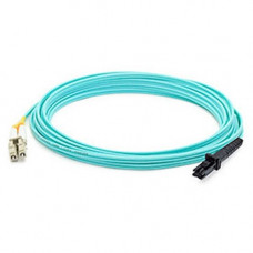 AddOn 5m LC (Male) to MT-RJ (Male) Aqua OM3 Duplex Fiber OFNR (Riser-Rated) Patch Cable - 100% compatible and guaranteed to work ADD-LC-MTRJ-5M5OM3