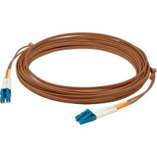 AddOn Fiber Optic Duplex Patch Network Cable - 3.28 ft Fiber Optic Network Cable for Network Device, Transceiver - First End: 2 x LC/PC Male Network - Second End: 2 x SC/PC Male Network - 10 Gbit/s - Patch Cable - OFNR, Riser - 62.5/125 &micro;m - Bro