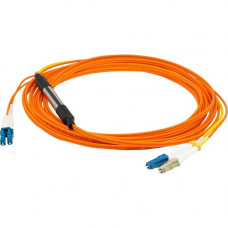 AddOn Fiber Optic Duplex Patch Network Cable - 19.69 ft Fiber Optic Network Cable for Network Device, Transceiver - First End: 2 x LC/PC Male Network - Second End: 2 x LC/PC Male Network - Patch Cable - OFNR, Riser - 50/125 &micro;m, 9/125 &micro;